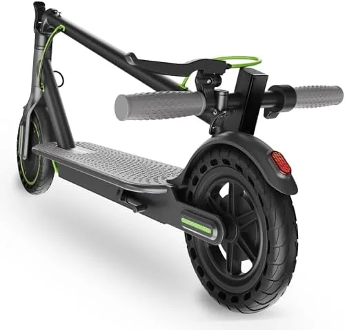 roinside scooter for adults 85 solid tires350w motor 19 mph digital display up to 16miles long range commuting folding e scooter for adults with dual braking system app control